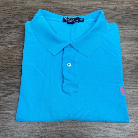 Polo Ralph Lauren Other - Polo Ralph Lauren Turquoise Polo Shirt 5XL